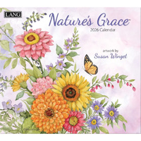 2026 Calendar LANG Nature's Grace by Susan Winget, Horizontal Wall 26991001932