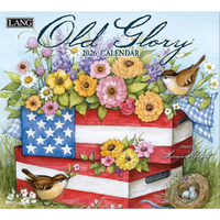 2026 Calendar LANG Old Glory by Susan Winget, Horizontal Wall 26991001934