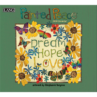 2026 Calendar LANG Painted Peace by Stephanie Burgess, Horizontal Wall 26991002002