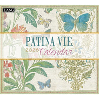 2026 Calendar LANG Patina Vie, Horizontal Wall 26991002021