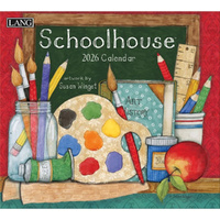 2026 Calendar LANG Schoolhouse by Susan Winget, Horizontal Wall 26991001940
