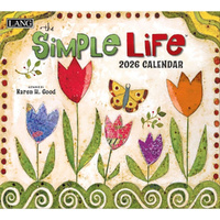 2026 Calendar LANG Simple Life by Karen H. Good, Horizontal Wall 26991001879