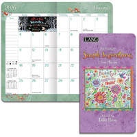 2026-2027 2-Year Planner LANG Simple Inspirations by Debi Hron, Pocket Month to View 26991071094