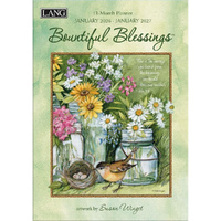 2026 13-Month Planner LANG Bountiful Blessings by Susan Winget, Pocket Month to View 26991012096