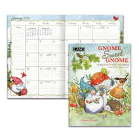 2026 13-Month Planner LANG Gnome Sweet Gnome by Susan Winget, Pocket Month to View 26991003191
