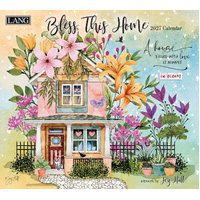 2027 Calendar LANG Bless This Home Horizontal Wall 27991002037