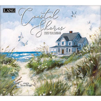 2027 Calendar LANG Coastal Shores Horizontal Wall 27991002023