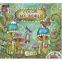 2027 Calendar LANG Color My World Horizontal Wall 27991001854