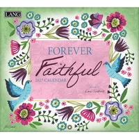 2027 Calendar LANG Forever Faithful Horizontal Wall 27991002030