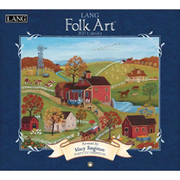 2027 Calendar LANG Folk Art Horizontal Wall 27991001922