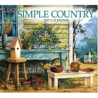2027 Calendar LANG Simply Country Horizontal Wall 27991002036