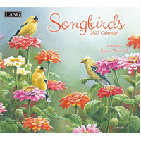 2027 Calendar LANG Songbirds Horizontal Wall 27991001880
