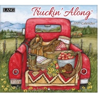 2027 Calendar LANG Truckin' Along Horizontal Wall 27991002010