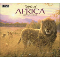 2027 Calendar LANG Spirit of Africa Horizontal Wall 27991002043