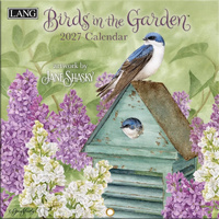 2027 Calendar LANG Birds In The Garden Mini Wall 27991079268