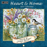 2027 Calendar LANG Heart & Home Mini Wall 27991079242