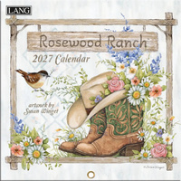2027 Calendar LANG Rosewood Ranch Mini Wall 27991079278