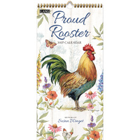 2027 Calendar LANG Proud Rooster Vertical Wall 27991079172