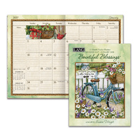 2027 13-Month Planner LANG Bountiful Blessings Pocket Month to View 27991012096