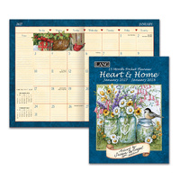 2027 13-Month Planner LANG Heart & Home Pocket Month to View 27991003161