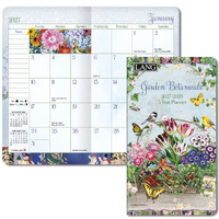 2027-2028 2-Year Planner LANG Garden Botanicals Pocket Month to View 27991071103