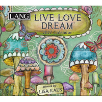 2027 Calendar LANG 365 Daily Thoughts Live Love Dream Boxed 27991015506