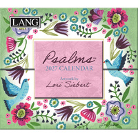 2027 Calendar LANG 365 Daily Thoughts Psalms with Scripture Boxed 27991015507