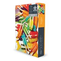 Fred Jigsaw 500 Piece Puzzle - Icepops by Dan Saelinger