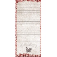 LANG List Pad Cardinal Rooster Mini, 4005196