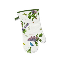 Pimpernel Botanic Garden Oven Mitt Garden Lilac Sweet Pea Single, X0015158013