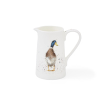 Wrendale Designs Jug 600mL Duck, Whitehill WN3921-XT