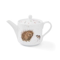 Wrendale Designs Teapot 600mL Hedgehog, Whitehill WN4090-XT