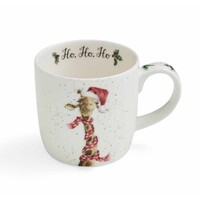 Royal Worcester Wrendale Designs Mug 310mL Giraffe Ho, Ho, Ho WNSV5629-XG