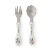 Portmeirion Mini Meirion Cutlery Set 2-Piece Dinosaur, MIMDP2269-XC