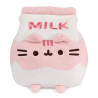 Pusheen The Cat Sips Plush 12cm - Strawberry Milk, Jas-UP6065113
