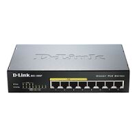 D-Link 8-Port Gigabit Unmanaged Desktop PoE Switch DGS-1008P