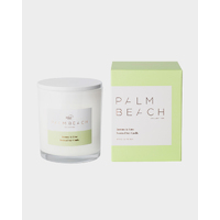 Palm Beach Scented Soy Candle Standard 420 g - Jasmine & Lime MCXJLW