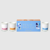 Palm Beach Mini Candle Set (3 x 70 g) - Full Bloom W23GPMCFB