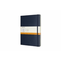 Moleskine Classic Notebook Extra Large - Sapphire Blue, Ruled, Hard Cover
