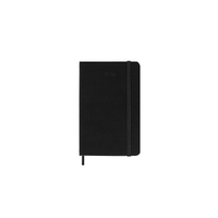 2024 Diary Moleskine Pocket Daily Hard Cover Black M-DHB12DC2Y24