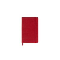 2024 Diary Moleskine Pocket Daily Hard Cover Scarlet Red M-DHF212DC2Y24