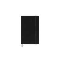 2024 Diary Moleskine Pocket Weekly Notebook Hard Cover Black M-DHB12WN2Y24
