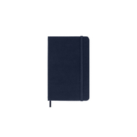 2024 Diary Moleskine Pocket Weekly Notebook Soft Cover Sapphire Blue
