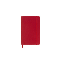 2024 Diary Moleskine Pocket Weekly Notebook Soft Cover Scarlet Red