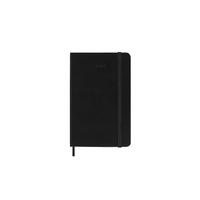 2024 Diary Moleskine Pocket Weekly Vertical Hard Cover Black M-DHB12WV2Y24