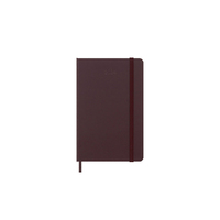 2024 Diary Moleskine Pocket Weekly Notebook Hard Cover Burgundy Red
