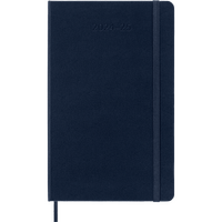 2024-2025 18-Month Diary Moleskine Classic Large Weekly Notebook Hard Cover Blue M-DHB2018WN3Y25