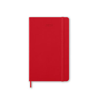 2026 Diary Moleskine Large Daily Hard Cover Scarlet Red M-DHF212DC3Y26