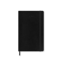 2026 Diary Moleskine Large Daily Soft Cover Black M-DSB12DC3Y26