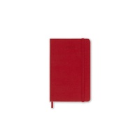 2026 Diary Moleskine Pocket Daily Hard Cover Scarlet Red M-DHF212DC2Y26